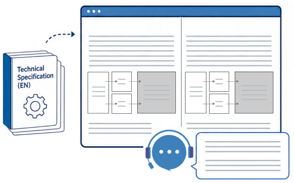 Technical specification translated with AI support